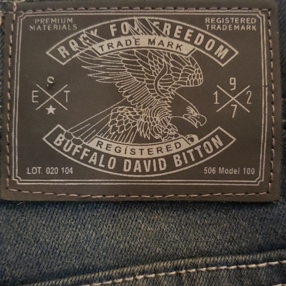 Buffalo David Bitton Cast Green Basic Slim Strech - image 8